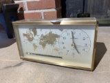 Vintage Mid Century Modern Junghans World Clock