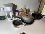 Group lot of cast iron including Wapak and more