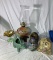 McCoy Pottery Frog, Oil Lamp & Decorative Items