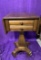 2 Drawer Drop Leaf Side Table