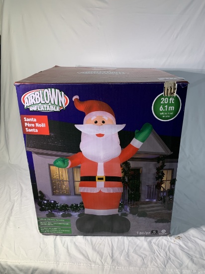Airblown Inflatable Santa.  See Photos