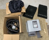 Tesla Motors Model TS-70 Charging System, Mats, Car Cover and Decals.  See Photos.