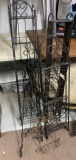 Decorative Metal Shelving and Plate Racks