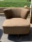 Kroehler Mid-century Upholstered Swivel Chair