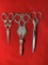 3 Pairs of Ornate Scissors.  See Photos For Extra Details