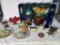 Decorative Items - Bean Pot, Glass Vase, Plates, Needle Case & More
