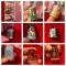 Hand Painted Glass Artisan Thimbles.  See Photos For Extra Details.