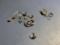 Gold and sterling silver jewelry lot