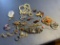 Group lot of costume and sterling silver jewelry