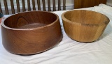 Dansk Salad Bowl and One Unmarked Salad Bowl