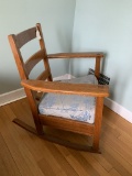 Limbert Mission Oak Rocker.