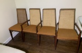 4 Dillingham Mid-century Modern Dining Chairs