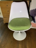 Mid-century Modern High Back Tulip Chair with Cushion