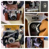 Bolex 8mm Camera with Accessories, Kodak Signet 40 Camera & More