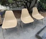 3 Mid-century Modern Chairs