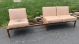 Unusual Mid-century Modern Lobby Chairs set