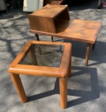 End Table and Stepback Side Table - Mid-century Modern