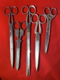 5 Pairs of Ornate Scissors.  See Photos For Extra Details