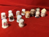 Group of Signed Thimbles.  See Photos For Extra Details.