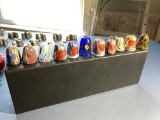 Group of 11 vintage Murano Italy Glass sewing Thimbles