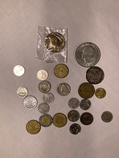 Group of U.S. & Foreign Coins