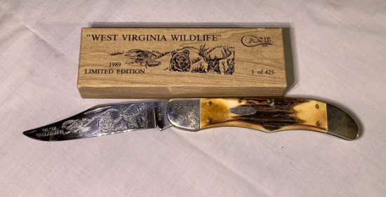 Case "West Virginia Wildlife"  Limited Edition Knife