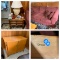 Drexel Side Table, Sofa, & Cabinet