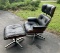 Vintage Eames style Chair with Ottoman.