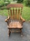 Yugoslavia VIII 76 Wood Rocking Chair.