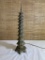 Brass Buddhist Temple Lamp.  See Photos.  Cord has issues was unable to test if in working order..