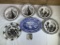 6 Collector Plates by -222 Fifth, Shenango China, & San Francisco Ashtray.