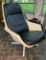 Unusual Mid Century Modern Plastic Shell Chair.