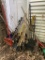 Group lot of yard tools