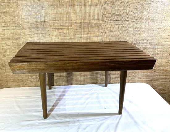 Mid Century Modern Sleek Wooden side table