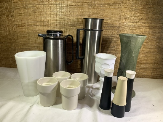 Group of MCM dining related items