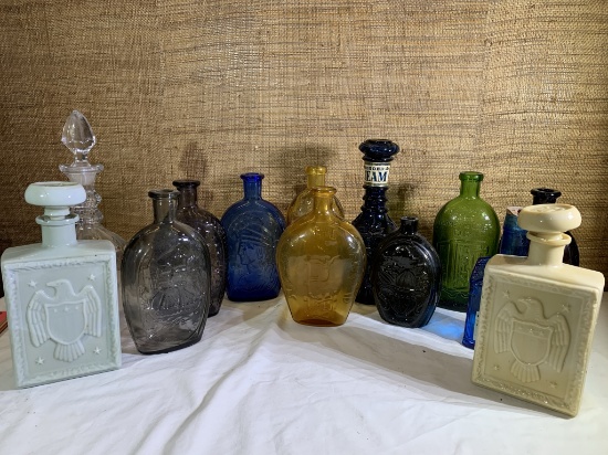 Large Group of Decanters.