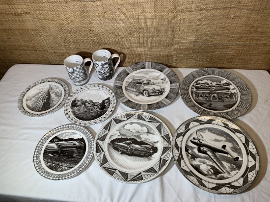 222 Fifth - Slice of Life Collector Plates.