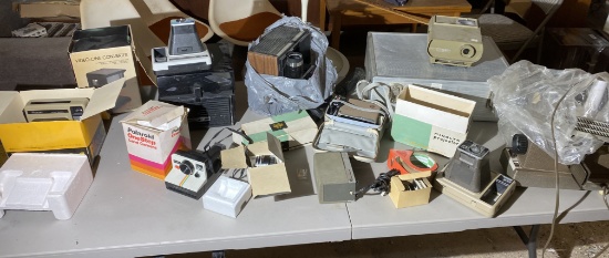 Cameras, projectors and more lot