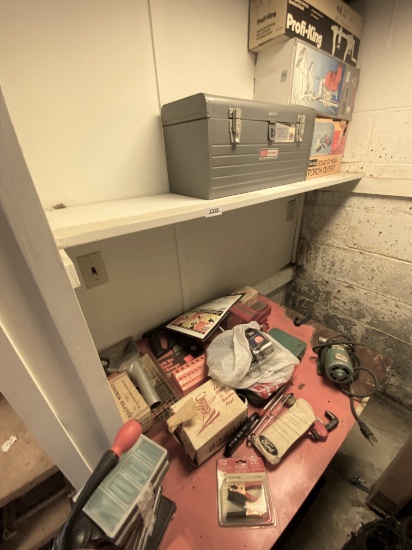 Tool area contents lot.