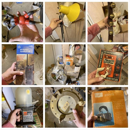 Large lot of assorted vintage items.