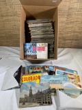 Vintage Travel Postcards .