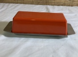 Mid Century Modern Butter Dish.