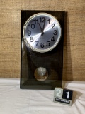 MCM Bulova Clock and Desk Calendar.