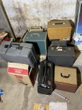 Group lot of old projectors