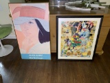 2 Framed Prints - Leroy Neiman and Alex Katz (pencil signed)