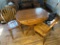 Wooden Dining Table Plus Two Chairs
