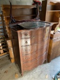 Antique Dresser With Mirror