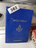 Masonic Holy Bible - Mt. Zion Lodge No. 9