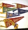 6 Felt Pennants