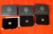 1996, 1997, & 1998 United States Mint Premier Silver Proof Sets